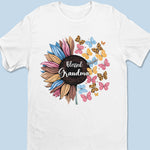 Custom Name Blessed Grandma Gifts for Grandmothers - Personalized Apparel