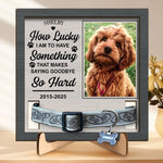 Custom Pet Photo Dog Memorial Gifts - Personalized Memorial Sign