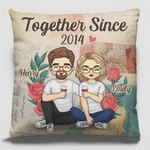 You Were The Missing Piece Of My Soul - Couple Personalized Custom Pillow - Gift For Husband Wife, Anniversary