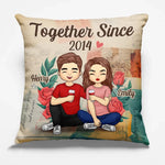 You Were The Missing Piece Of My Soul - Couple Personalized Custom Pillow - Gift For Husband Wife, Anniversary