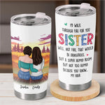 Custom Name Sister Gifts - Personalized Tumbler