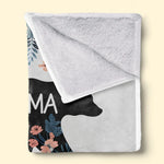 Grandkids Make Life Grand - Family Personalized Custom Blanket - Gift For Mom, Grandma