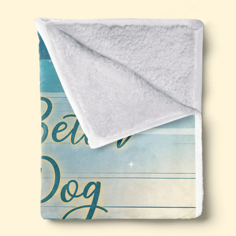 The Road To My Heart Is Paved With Paw Prints - Dog Personalized Custom Blanket - Gift For Pet Owners, Pet Lovers