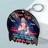 Drive Safe, I Love You - Couple Personalized Custom Shaped Acrylic Keychain - Gift For Husband Wife, Anniversary