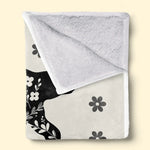 Grandma Fill Our Hearts With Love - Family Personalized Custom Blanket - Gift For Mom, Grandma