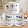 No Matter What, Mom’s Love Never Fades - Family Personalized Custom Mug - Gift For Mom, Grandma
