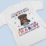 Furry Love Is The Best Love - Dog Personalized Custom Unisex T-shirt, Premium T-shirt, Hoodie - Gift For Dog Lovers, Mom