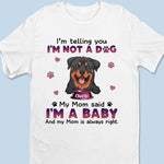 My Dog Makes My Soul Smile - Dog Personalized Custom Unisex T-shirt, Premium T-shirt, Hoodie - Gift For Dog Lovers, Mom