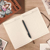 Beautiful In God's Eyes - Family Personalized Custom Leather Journal - Gift For Yourself, Best Friends, Siblings, Family Members