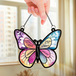 Your Memory Warms Our Hearts - Memorial Personalized Window Hanging Suncatcher Ornament - Sympathy Gift For Family