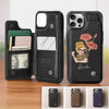 A Hobby A Day Keeps The Stress Away - Family Personalized Custom Leather Flip Wallet Phone Case - Gift For Yourself, Best Friends, Siblings, Family Members
