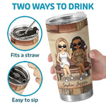 Custom Name Funny Best Friend Gifts for Women - Personalized Tumbler