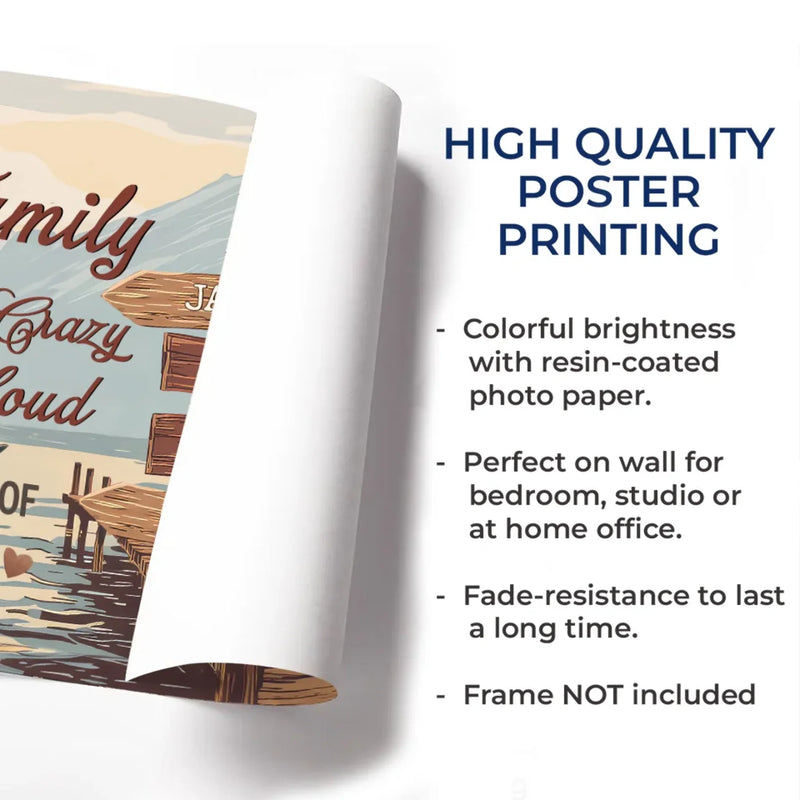 Turn Your Favorite Memories Into Something Special - Family Personalized Custom Horizontal Poster - Gift For Family Members