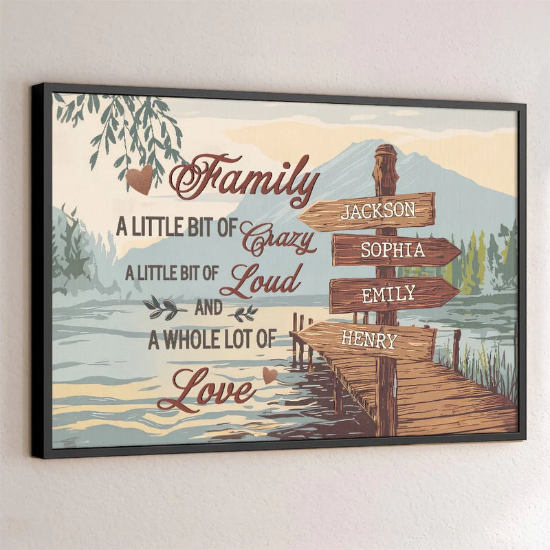 Turn Your Favorite Memories Into Something Special - Family Personalized Custom Horizontal Poster - Gift For Family Members