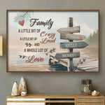 A Beautiful Way To Remember What Matters Most - Family Personalized Custom Horizontal Poster - Gift For Family Members