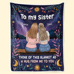 A Thoughtful Gift For The Person Who Knows You Best - Bestie Personalized Custom Blanket - Gift For Best Friends, BFF, Sisters