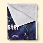 A Thoughtful Gift For The Person Who Knows You Best - Bestie Personalized Custom Blanket - Gift For Best Friends, BFF, Sisters