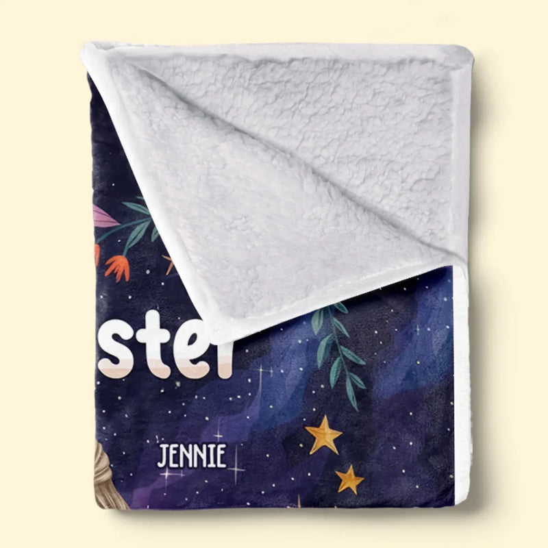 A Thoughtful Gift For The Person Who Knows You Best - Bestie Personalized Custom Blanket - Gift For Best Friends, BFF, Sisters