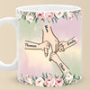 The Love In A Grandmother's Heart - Family Personalized Custom Mug - Gift For Mom, Grandma