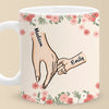 Love In Every Touch - Family Personalized Custom Mug - Gift For Mom, Grandma