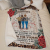 I Am The Storm - Family Personalized Custom Blanket - Mother's Day, Gift For Mom, Grandma