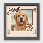 Custom Pet Photo Dog Memorial Decor - Personalized Memorial Sign