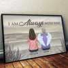Memories Fade, But Love Lasts Forever - Memorial Personalized Custom Horizontal Poster - Sympathy Gift For Family Members