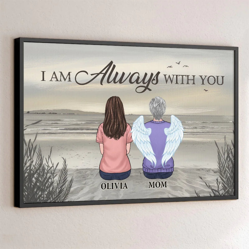 Memories Fade, But Love Lasts Forever - Memorial Personalized Custom Horizontal Poster - Sympathy Gift For Family Members