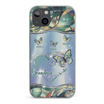 If Nothing Is Going Well, Call Your Grandma - Family Personalized Custom Clear Phone Case - Gift For Mom, Grandma