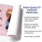 Because Family Is The Heart Of Every Home - Family Personalized Custom Horizontal Poster - Mother's Day, Gift For Mom, Daughter
