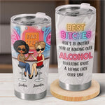 Cheers To Friendship And Endless Sips - Bestie Personalized Custom Tumbler -  Gift For Best Friends, BFF, Sisters