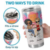 Cheers To Friendship And Endless Sips - Bestie Personalized Custom Tumbler -  Gift For Best Friends, BFF, Sisters
