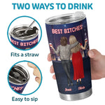 Chaos Creators Since Day One - Bestie Personalized Custom Tumbler -  Gift For Best Friends, BFF, Sisters