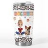 Fur-Ever In My Heart - Dog & Cat Personalized Custom 3D Inflated Effect Printed Tumbler - Gift For Pet Owners, Pet Lovers