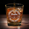 When Life Gives You Cousins, Make Crazy Memories - Family Personalized Custom Square Whiskey Glass - Gift For Family Members