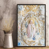 With Love Comes Faith - Family Personalized Custom Vertical Poster - Gift For Yourself, Best Friends, Siblings, Family Members