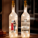 I’ll Always Remind You - Family Personalized Custom Bottle Lamp - Gift For Mom, Daughter