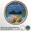 Making Memories One Campsite At A Time - Family Personalized Custom Car Visor Clip - Gift For Yourself, Best Friends, Siblings, Family Members