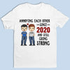 Annoying Each Other Since - Couple Personalized Custom Unisex T-shirt, Premium T-shirt, Hoodie - Gift For Husband Wife, Anniversary
