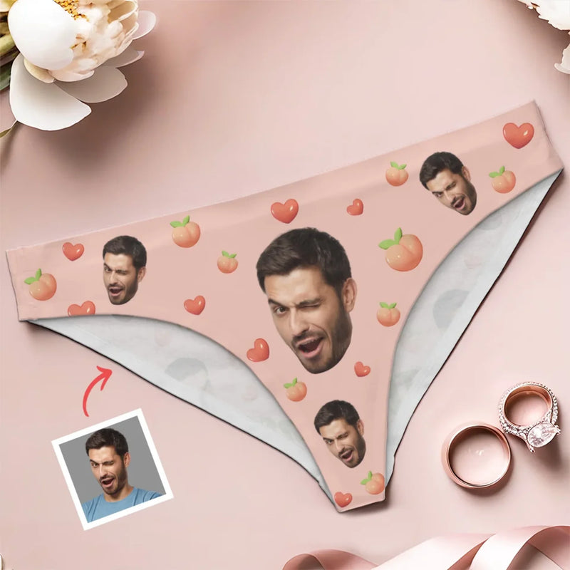 Custom Photo Property Of My Lover’s Hands - Couple Personalized Women Briefs - Gift For Husband Wife, Anniversary