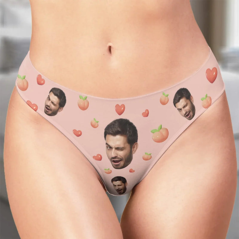 Custom Photo Property Of My Lover’s Hands - Couple Personalized Women Briefs - Gift For Husband Wife, Anniversary