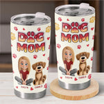 My Pets Make Me Whole - Dog & Cat Personalized Custom 3D Inflated Effect Printed Tumbler - Gift For Pet Owners, Pet Lovers