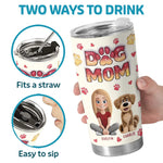 My Pets Make Me Whole - Dog & Cat Personalized Custom 3D Inflated Effect Printed Tumbler - Gift For Pet Owners, Pet Lovers