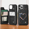 Families Grow Strong In The Warmth Of Grandma’s Love - Family Personalized Custom Leather Flip Wallet Phone Case - Mother's Day Gift For Mom, Grandma
