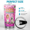Happiness Is A Wet Nose And A Wagging Tail - Dog & Cat Personalized Custom 3D Inflated Effect Printed Tumbler - Gift For Pet Owners, Pet Lovers