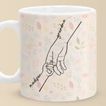 A Sweet Way To Celebrate The Bonds That Hold You Together - Family Personalized Custom Mug - Mother's Day Gift For Mom, Grandma