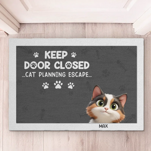 Cats In Their Secret Meeting - Cat Personalized Custom Home Decor Decorative Mat - House Warming Gift For Pet Owners, Pet Lovers