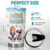 One Heart, Two Tails, Endless Love - Dog & Cat Personalized Custom 3D Inflated Effect Printed Tumbler - Gift For Pet Owners, Pet Lovers