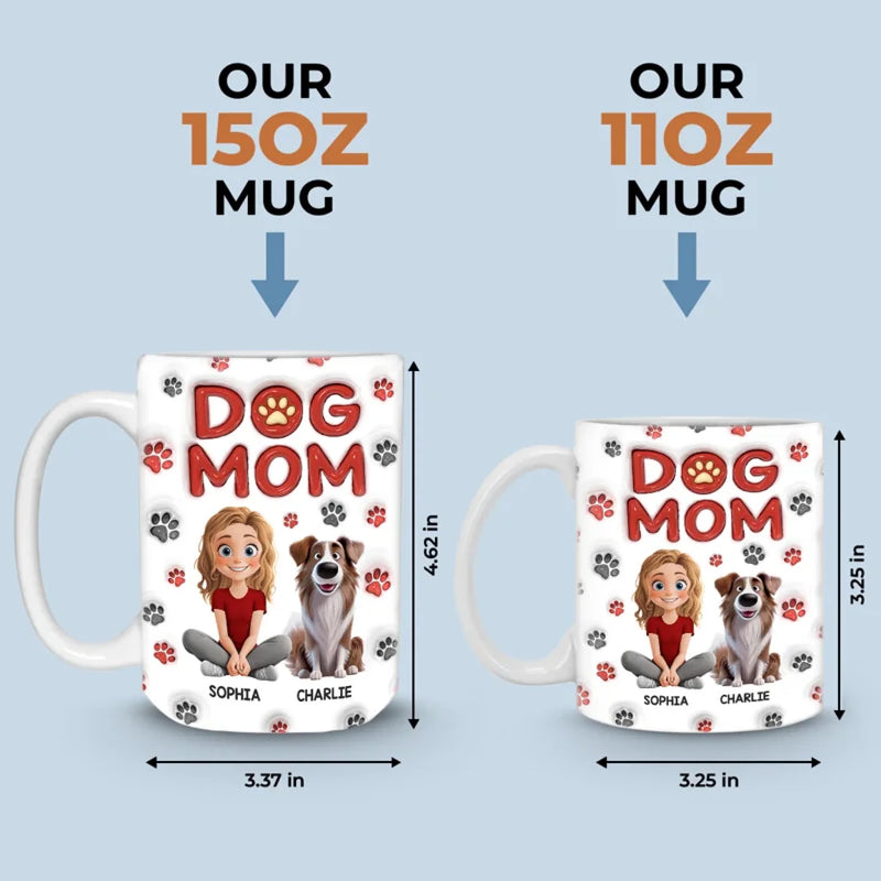 Pets Are The Sunshine On A Cloudy Day - Dog & Cat Personalized Custom 3D Inflated Effect Printed Mug - Gift For Pet Owners, Pet Lovers