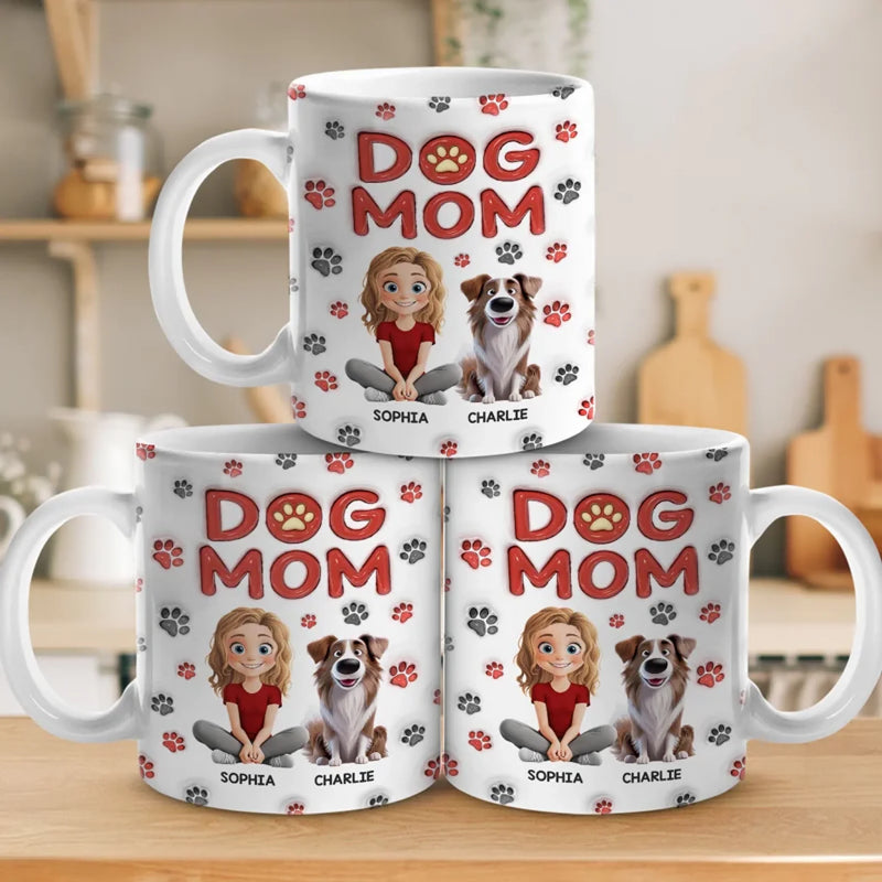 Pets Are The Sunshine On A Cloudy Day - Dog & Cat Personalized Custom 3D Inflated Effect Printed Mug - Gift For Pet Owners, Pet Lovers